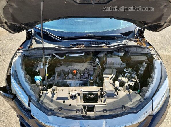 3CZRU6H54KM735721 2019 HONDA HR-V Black Widok komory silnika