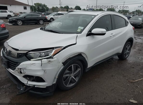3CZRU6H54MM749332 2021 HONDA HR-V White Przód lewy