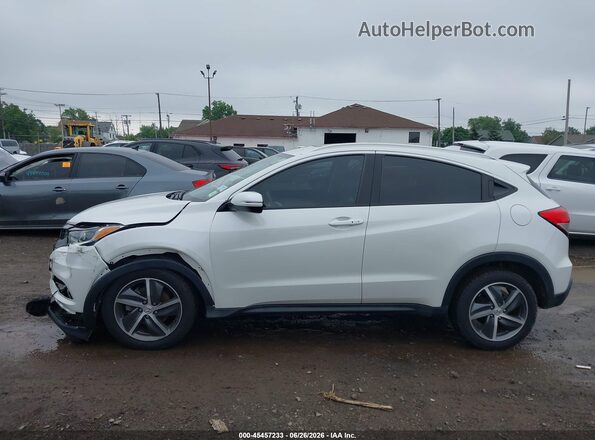 3CZRU6H54MM749332 2021 HONDA HR-V White Widok wnętrza 360 stopni