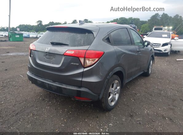 3CZRU6H55GM717042 2016 HONDA HR-V Черный Задняя правая четверть