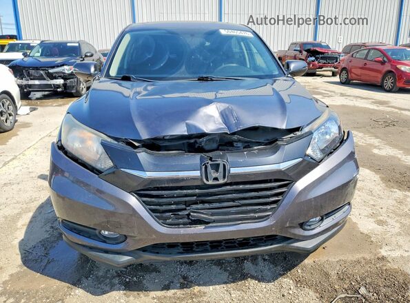 3CZRU6H55HM700937 2017 HONDA HR-V Gray Widok z przodu