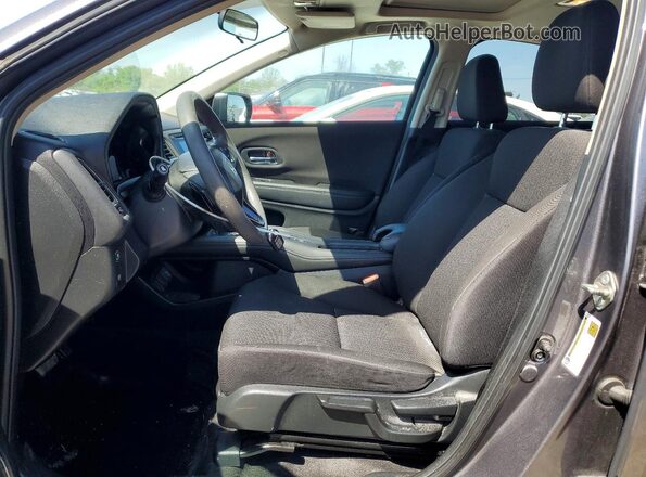 3CZRU6H55HM700937 2017 HONDA HR-V Gray Widok wnętrza z przodu