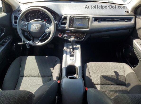 3CZRU6H55HM700937 2017 HONDA HR-V Gray Widok deski rozdzielczej