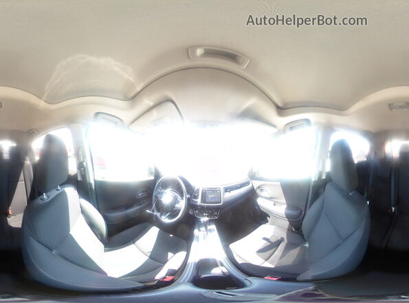 3CZRU6H55HM700937 2017 HONDA HR-V Gray Widok wnętrza 360 stopni