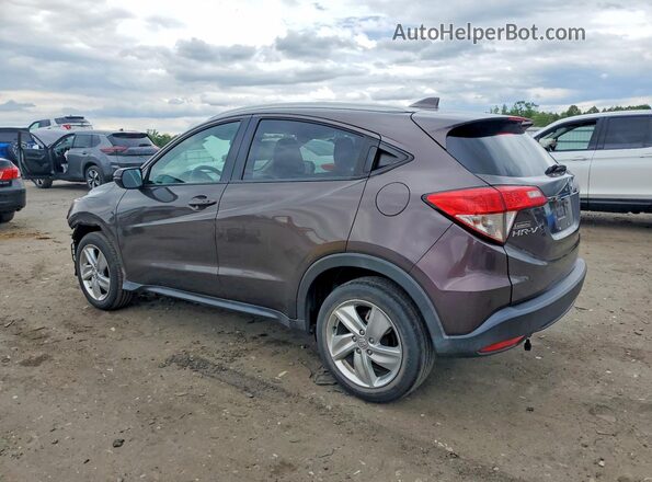 3CZRU6H55KM728471 2019 HONDA HR-V Фиолетовый Задняя левая четверть