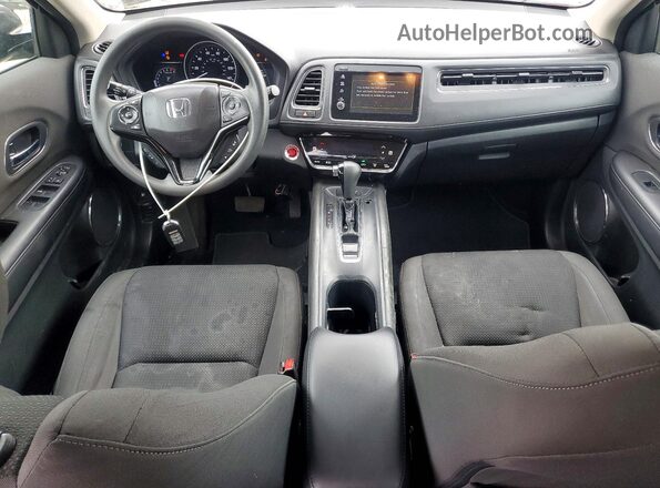 3CZRU6H55KM728471 2019 HONDA HR-V Фиолетовый Вид панели приборов