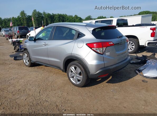3CZRU6H55KM736599 2019 HONDA HR-V Silver Trasero izquierdo