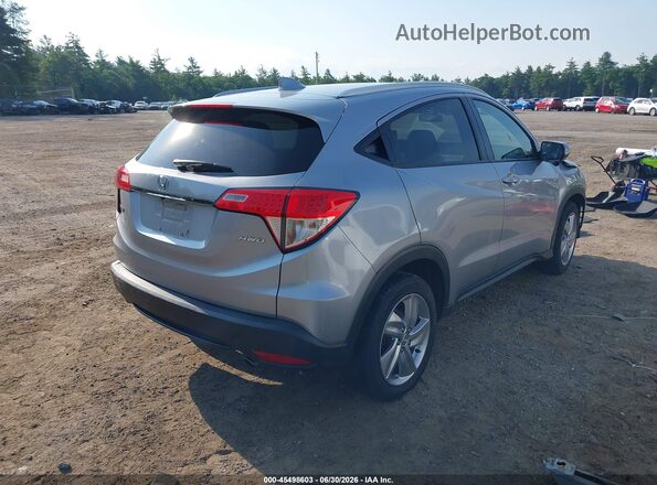 3CZRU6H55KM736599 2019 HONDA HR-V Silver Trasero derecho