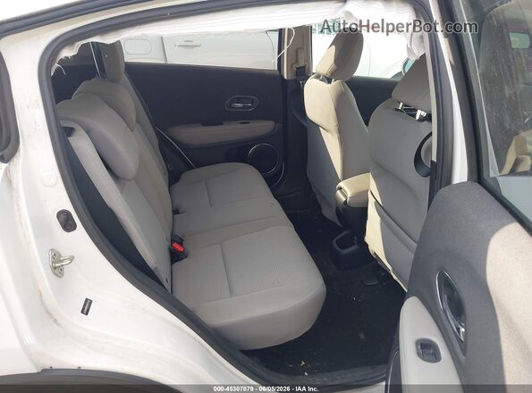 3CZRU6H55LM721103 2020 HONDA HR-V White Widok naklejki z numerem VIN