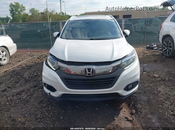 3CZRU6H55LM721103 2020 HONDA HR-V White Widok wnętrza z tyłu