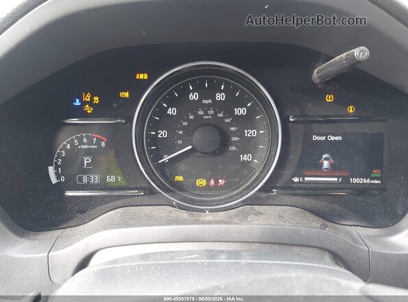 3CZRU6H55LM721103 2020 HONDA HR-V White Widok tylnych siedzeń