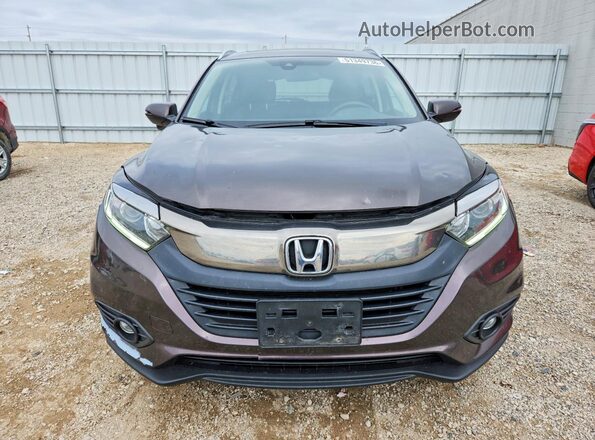 3CZRU6H55MM716033 2021 HONDA HR-V Gray 