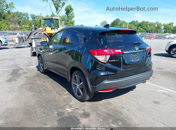 3CZRU6H55NM738129 2022 HONDA HR-V Черный Задняя левая четверть