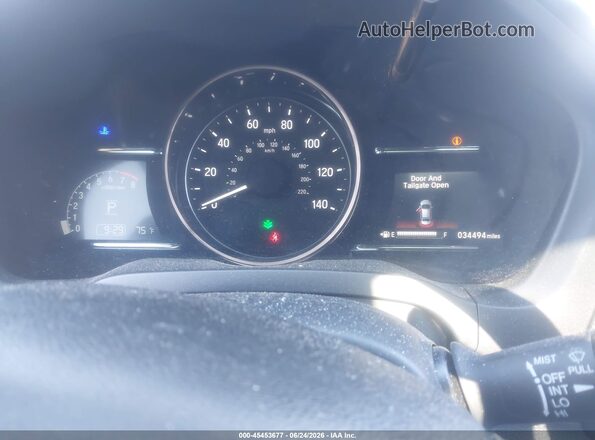 3CZRU6H55NM738129 2022 HONDA HR-V Черный Вид задних сидений