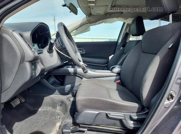 3CZRU6H56HM708867 2017 HONDA HR-V Серый Вид салона спереди