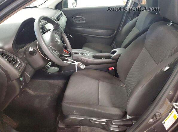 3CZRU6H56HM728181 2017 HONDA HR-V Gray Front interior view