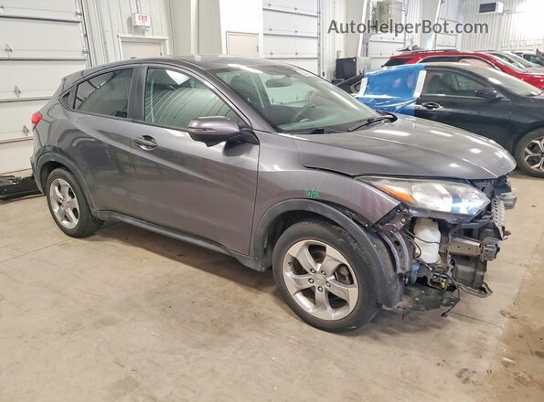 3CZRU6H56HM728181 2017 HONDA HR-V Gray Front right