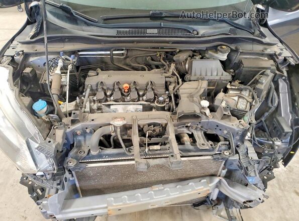 3CZRU6H56HM728181 2017 HONDA HR-V Gray Rear interior view