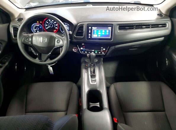 3CZRU6H56HM728181 2017 HONDA HR-V Gray Dashboard view