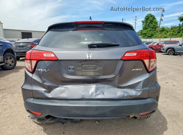 3CZRU6H56HM731095 2017 HONDA HR-V Charcoal Вид ззаду