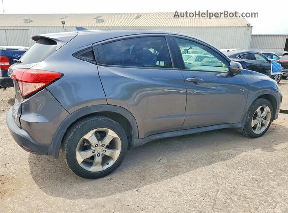 3CZRU6H56HM731095 2017 HONDA HR-V Charcoal Задня права чверть