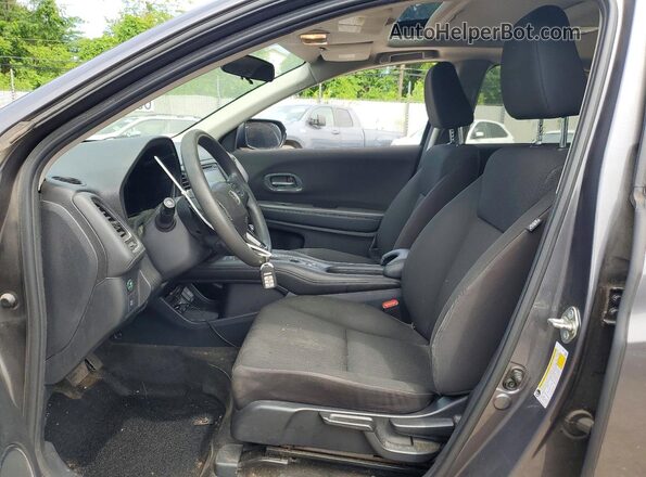 3CZRU6H56HM731095 2017 HONDA HR-V Charcoal Вид салону спереду