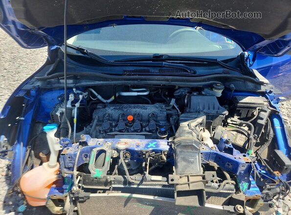 3CZRU6H56KM703871 2019 HONDA HR-V Синий Вид задней части салона