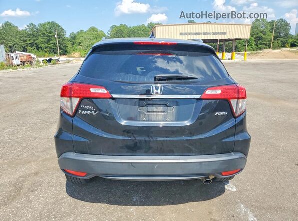 3CZRU6H56LM707484 2020 HONDA HR-V Black უკანა ხედი