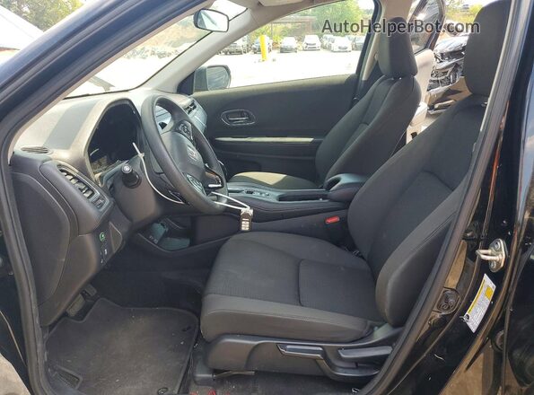 3CZRU6H56LM707484 2020 HONDA HR-V Black წინა სალონის ხედი