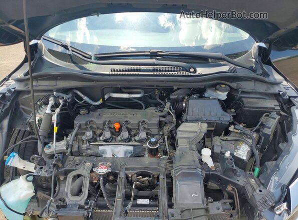 3CZRU6H56LM707484 2020 HONDA HR-V Black უკანა სალონის ხედი