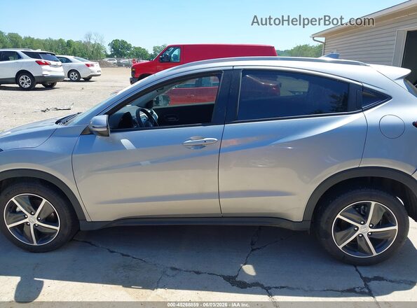 3CZRU6H56MM700892 2021 HONDA HR-V Silver Vista interior de 360 grados