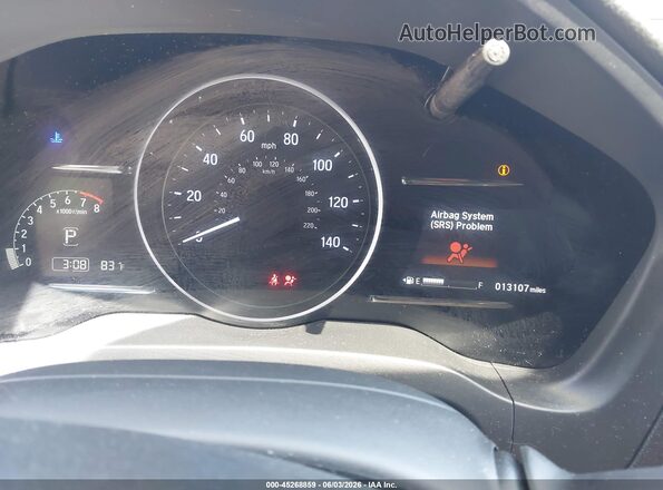 3CZRU6H56MM700892 2021 HONDA HR-V Silver Vista de los asientos traseros