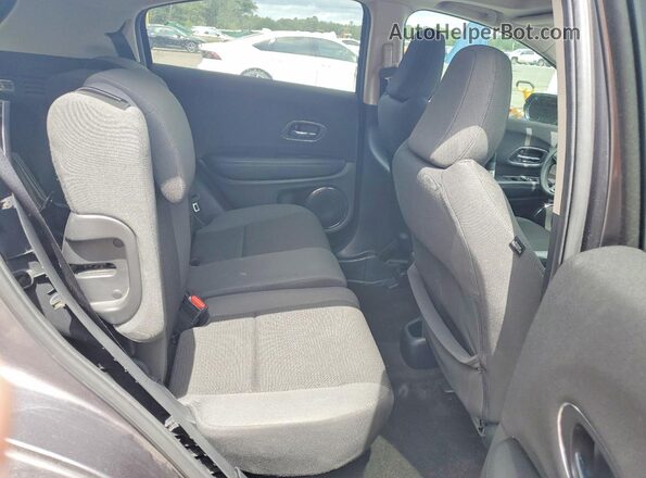 3CZRU6H56NM740469 2022 HONDA HR-V Gray Rear seats view