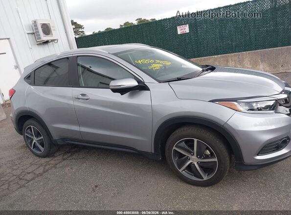 3CZRU6H56NM770510 2022 HONDA HR-V Gray Widok wnętrza z tyłu