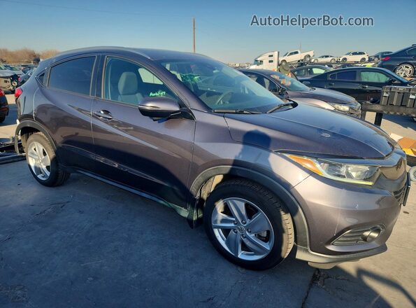 3CZRU6H57KM714023 2019 HONDA HR-V Gray Przód prawy