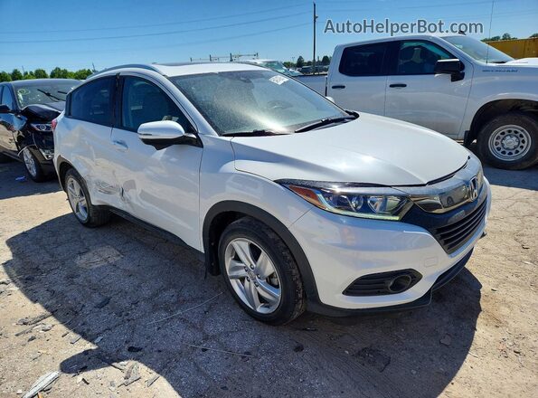 3CZRU6H57KM721697 2019 HONDA HR-V White Front right