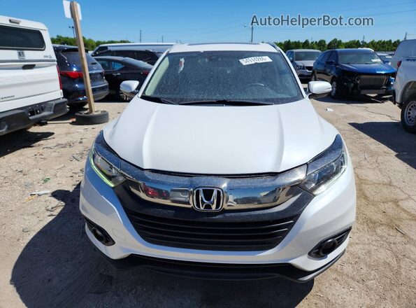 3CZRU6H57KM721697 2019 HONDA HR-V White Front view