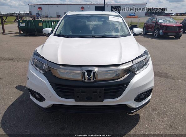 3CZRU6H57NM737368 2022 HONDA HR-V White Widok zestawu wskaźników