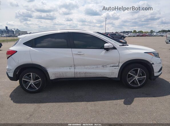 3CZRU6H57NM737368 2022 HONDA HR-V White Widok wnętrza z tyłu
