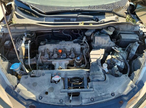 3CZRU6H58HG707945 2017 HONDA HR-V Зеленый Вид задней части салона