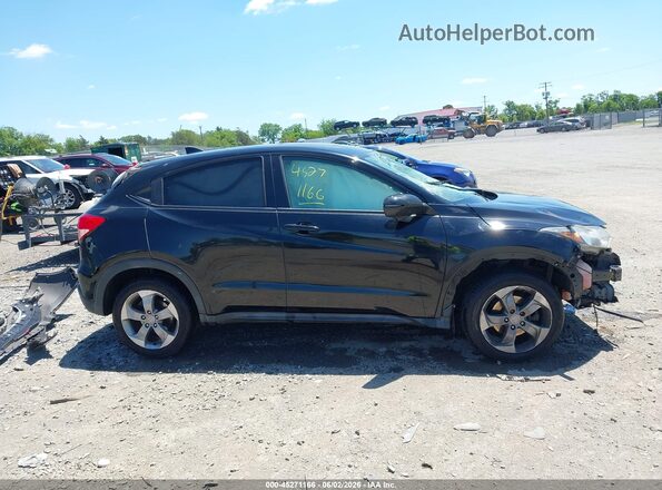 3CZRU6H58HM711799 2017 HONDA HR-V Black Widok wnętrza z tyłu