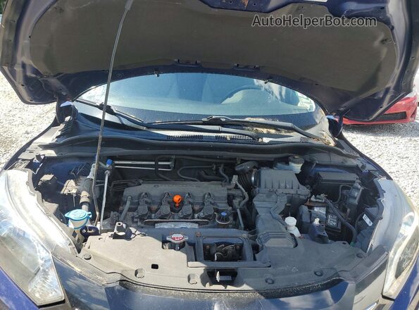 3CZRU6H58HM712936 2017 HONDA HR-V Blue ძრავის განყოფილების ხედი