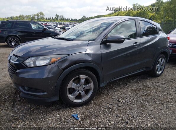 3CZRU6H58HM719899 2017 HONDA HR-V Gray Przód lewy