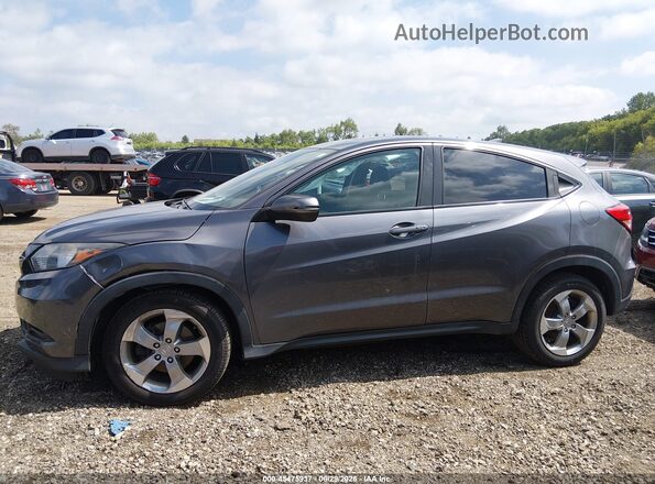 3CZRU6H58HM719899 2017 HONDA HR-V Gray Widok wnętrza 360 stopni