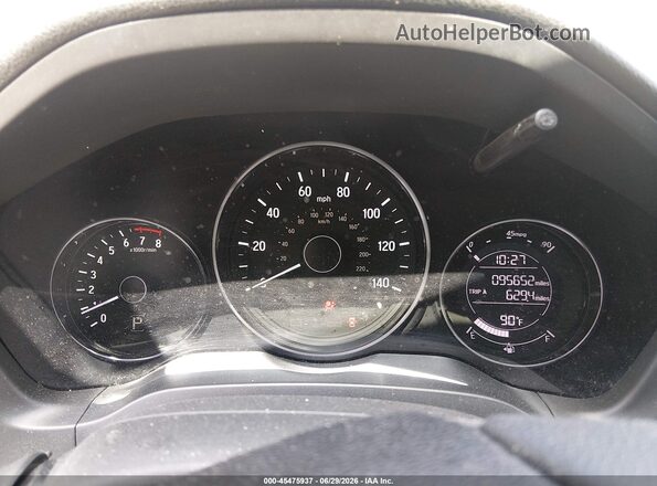 3CZRU6H58HM719899 2017 HONDA HR-V Gray Widok tylnych siedzeń