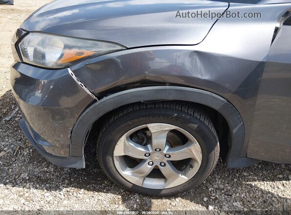 3CZRU6H58HM719899 2017 HONDA HR-V Gray Widok z przodu