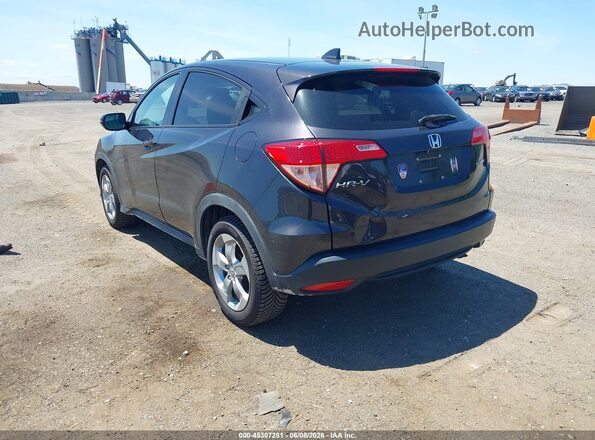 3CZRU6H58HM731244 2017 HONDA HR-V Черный Задняя левая четверть