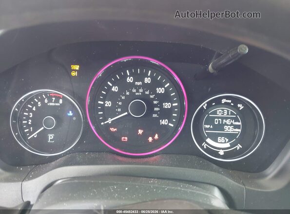 3CZRU6H58JG710642 2018 HONDA HR-V Black Հետևի նստատեղերի տեսք
