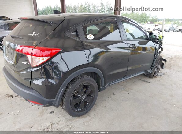 3CZRU6H58JG710642 2018 HONDA HR-V Black Հետևի աջ