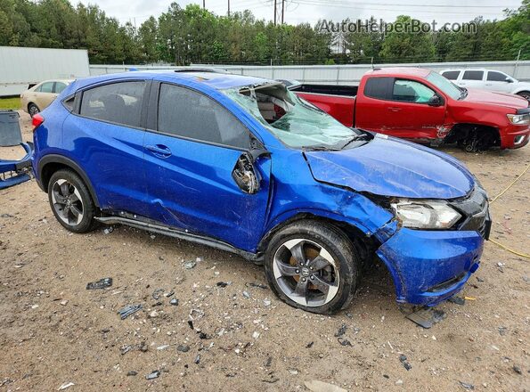 3CZRU6H58JM714854 2018 HONDA HR-V Blue 